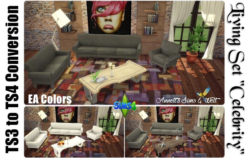 TS3 to TS4 Conversion - Living Set "