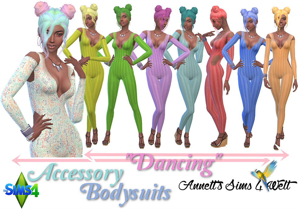 Accessory Bodysuits "Dancing"