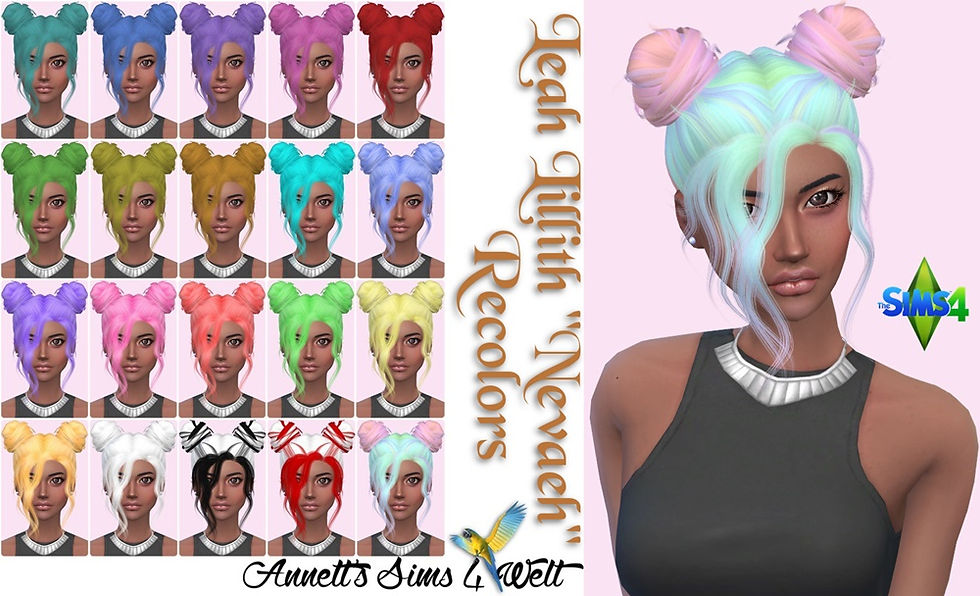 Leah Lillith "Nevaeh" - Recolors