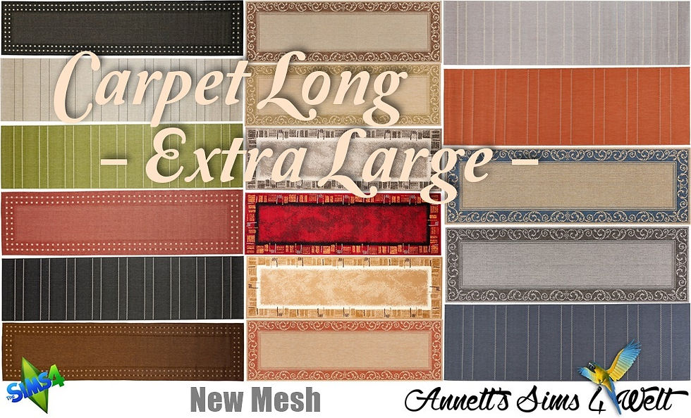 Carpet Long - Extra Large -