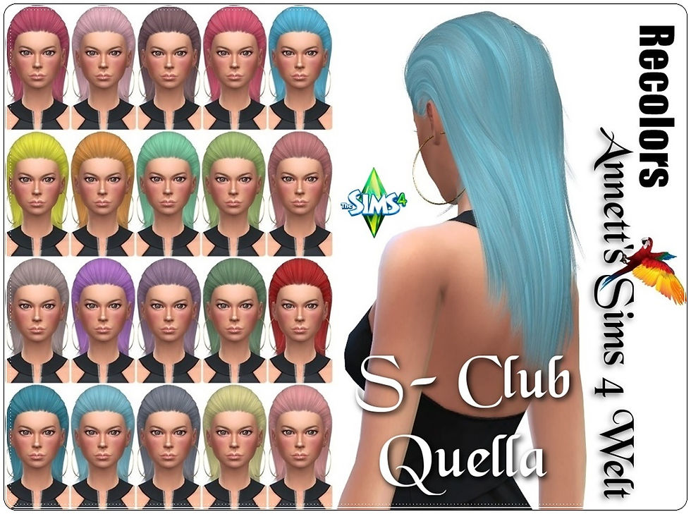 S-Club Quella Hair - Recolors