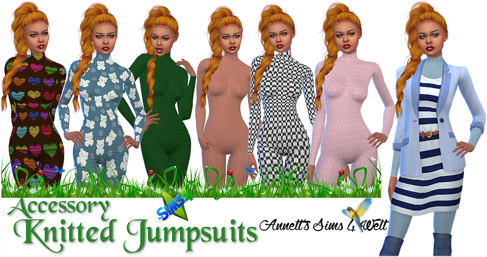 Accessory Knitted Jumpsuits