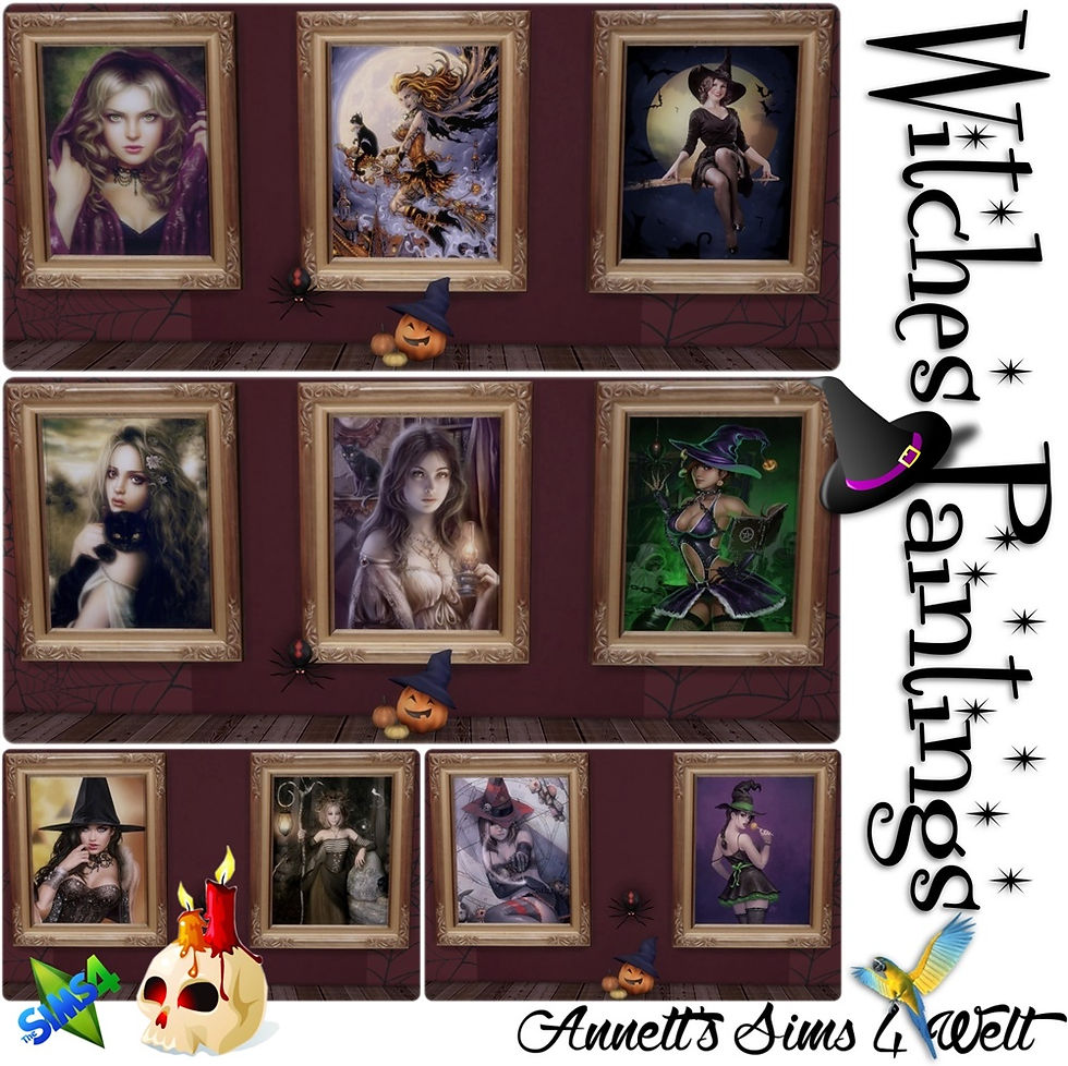 Witches Paintings