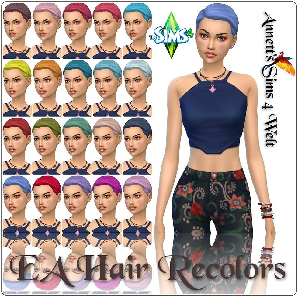 EA Hair Recolors