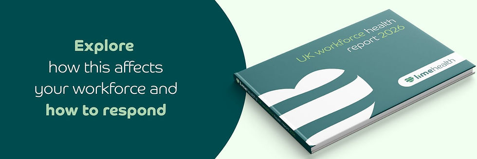 uk workforce health report, employee healthcare benefits, employee benefits, pleasenteeism