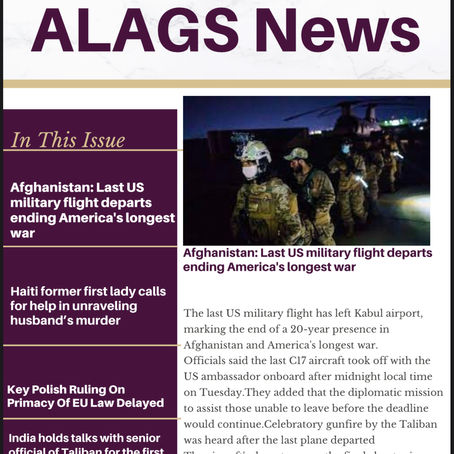 ALAGS E-NEWSPAPER | 1st September , 2021