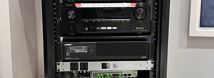 Oakville — AV equipment rack