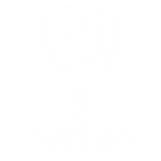 Just Go Adventures Logo is a white hot air balloon with a plane flying around it. The words "Just Go Adventures" underneath