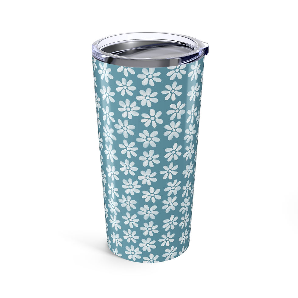 Thumbnail: Daisy Print Tumbler
