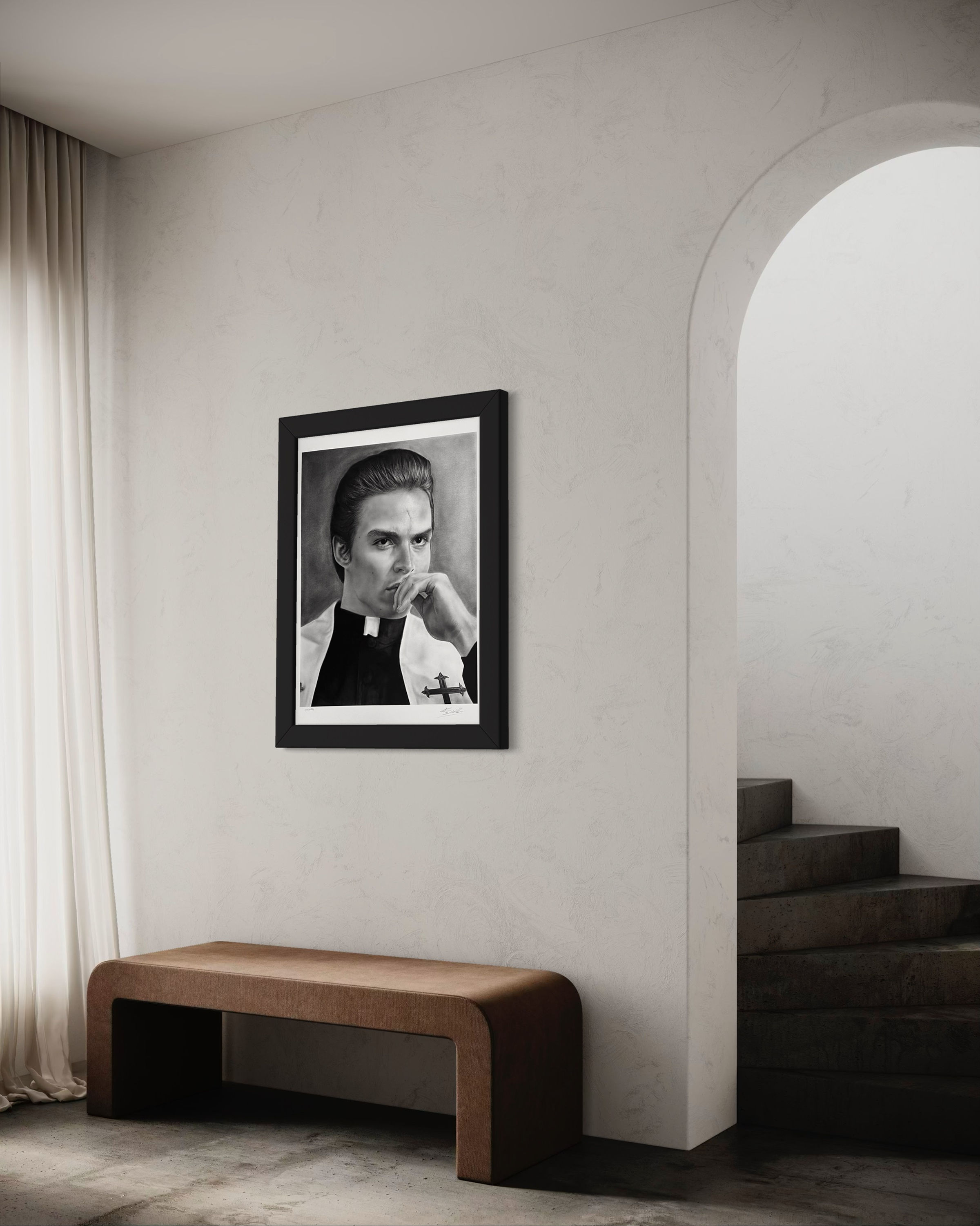 Original Drawing of Nicholas Chavez