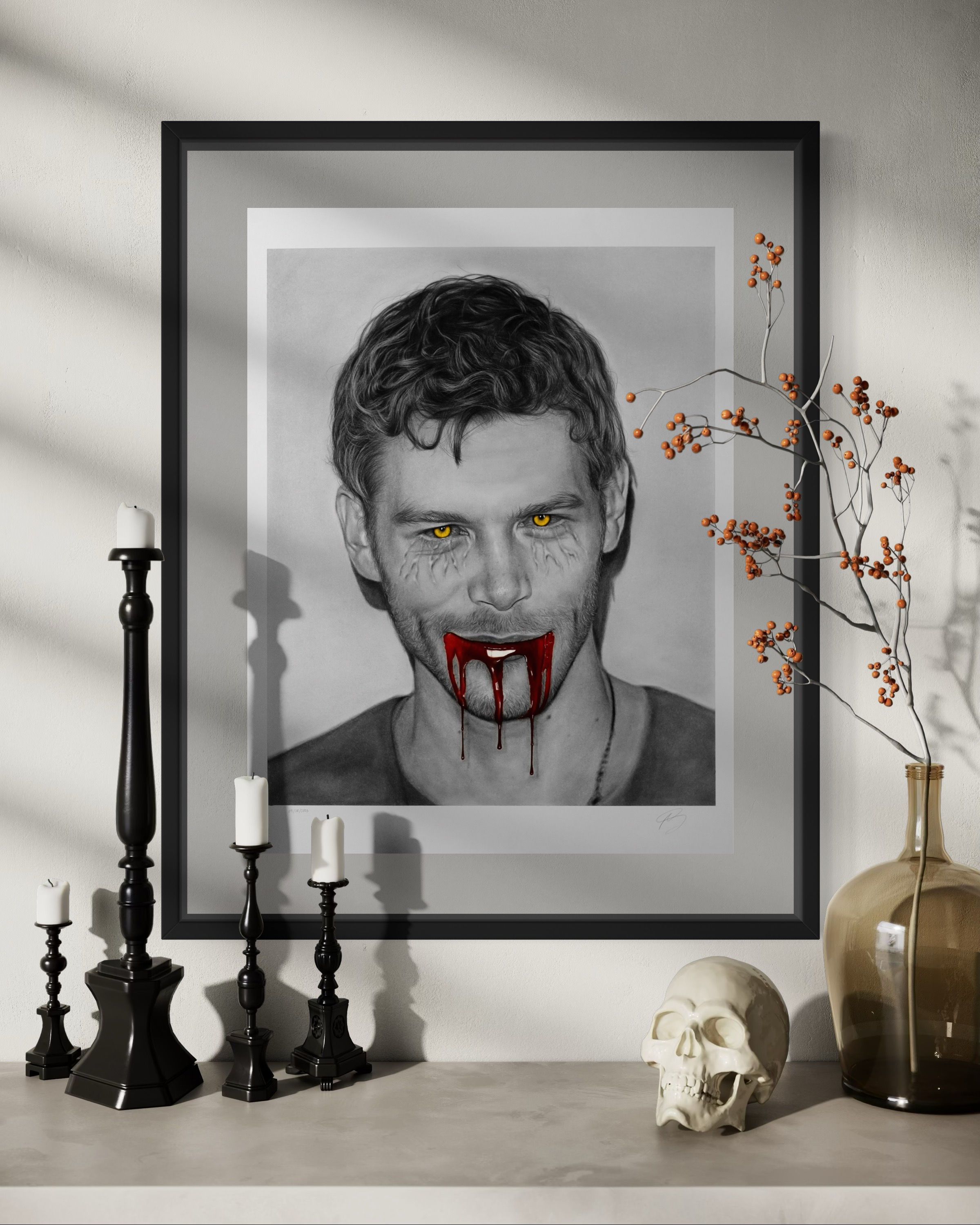 Original Drawing of Hybrid Klaus