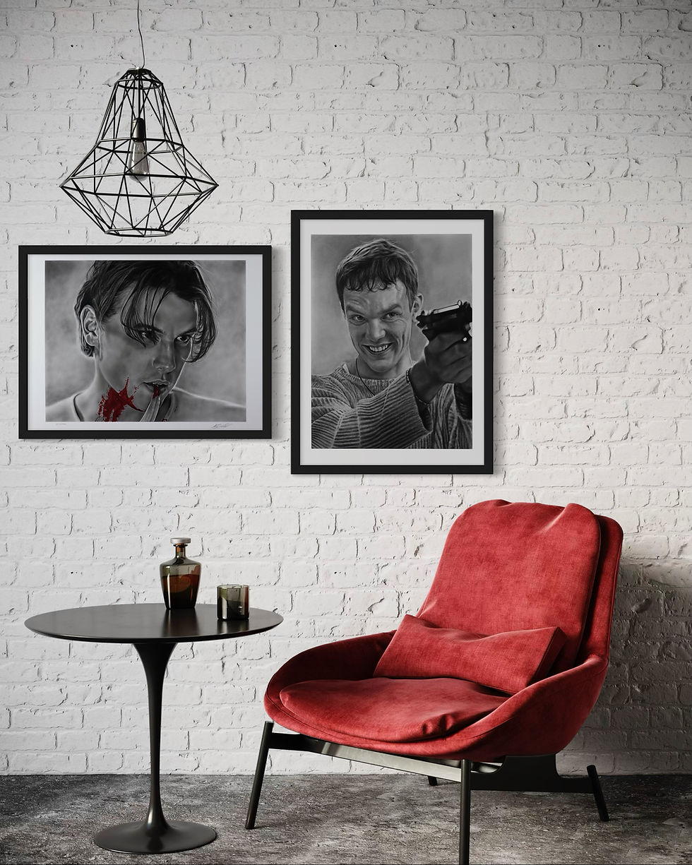 Print SET: Billy and Stu Drawings (Limited Editions)