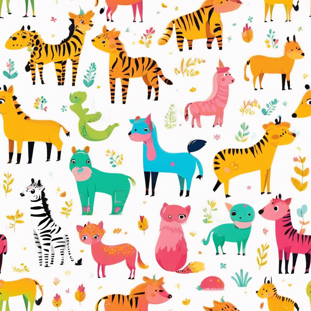 Whimsical Animal Print