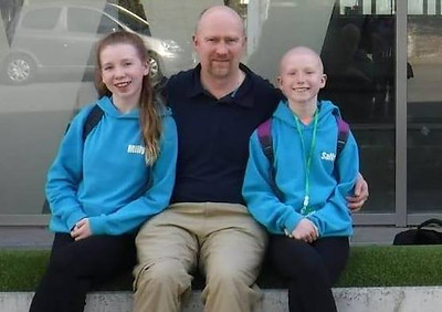 Sall, Milly & her dad Richard