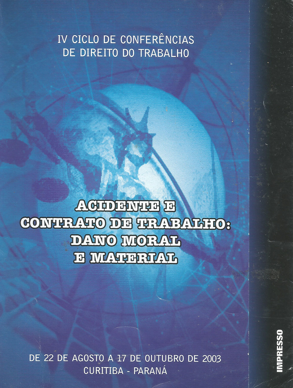 Acidente e Contrato de Trabalho: