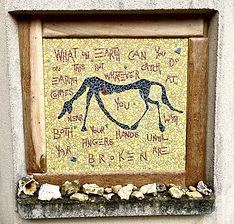 mosaïque chien