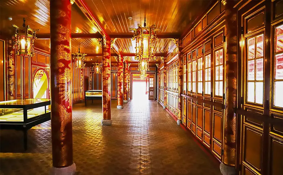 Inside the Phoenix Pavilion