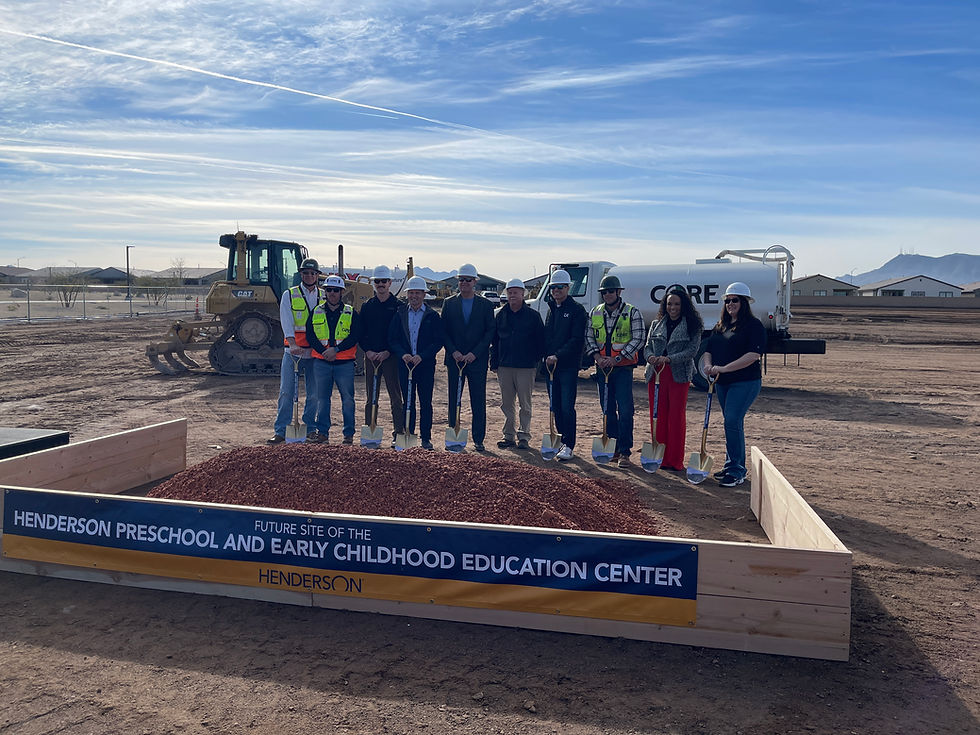 Henderson Preschool Breaks Ground