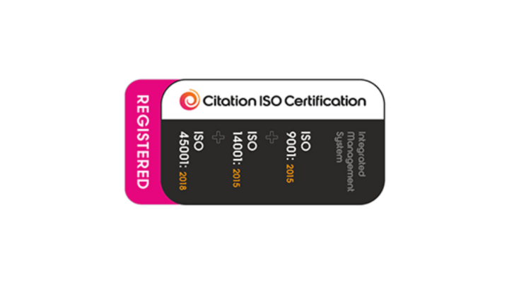 We're ISO Certified!