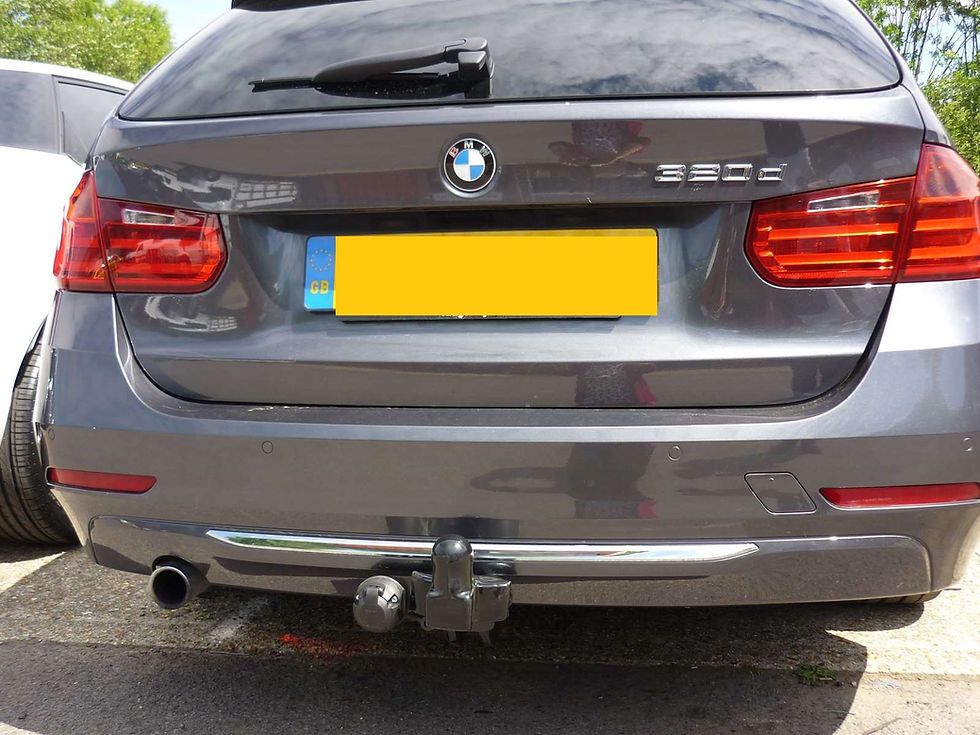 BMW 3 Series Touring 2013 with Tow Trust fixed towbar