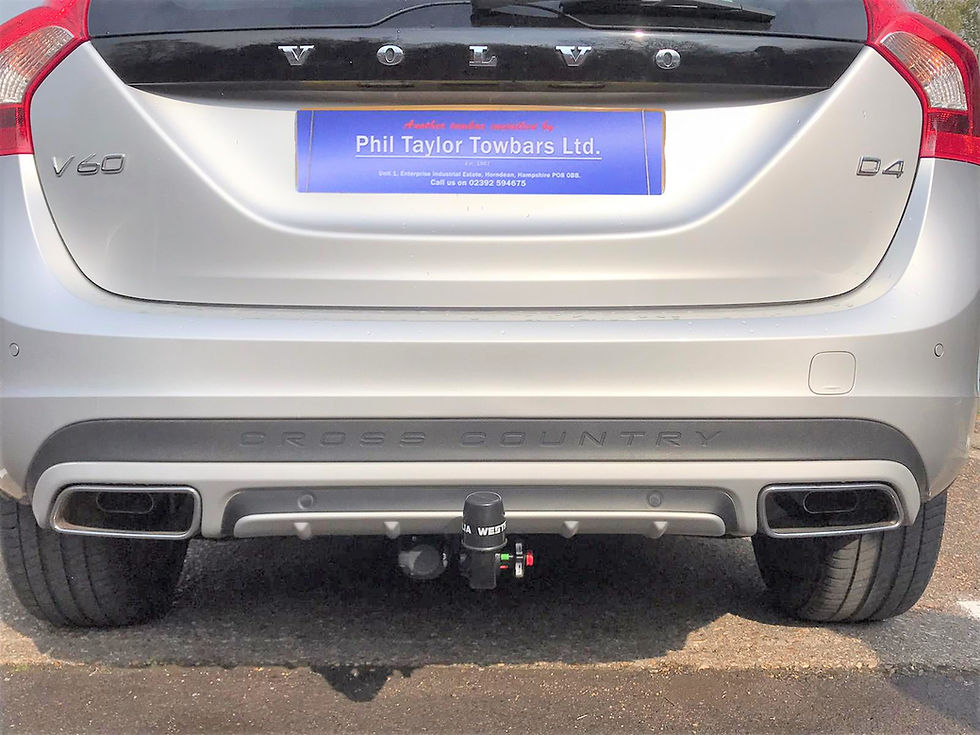 Volvo V60 Cross Country 2019 with Westfalia detachable towbar