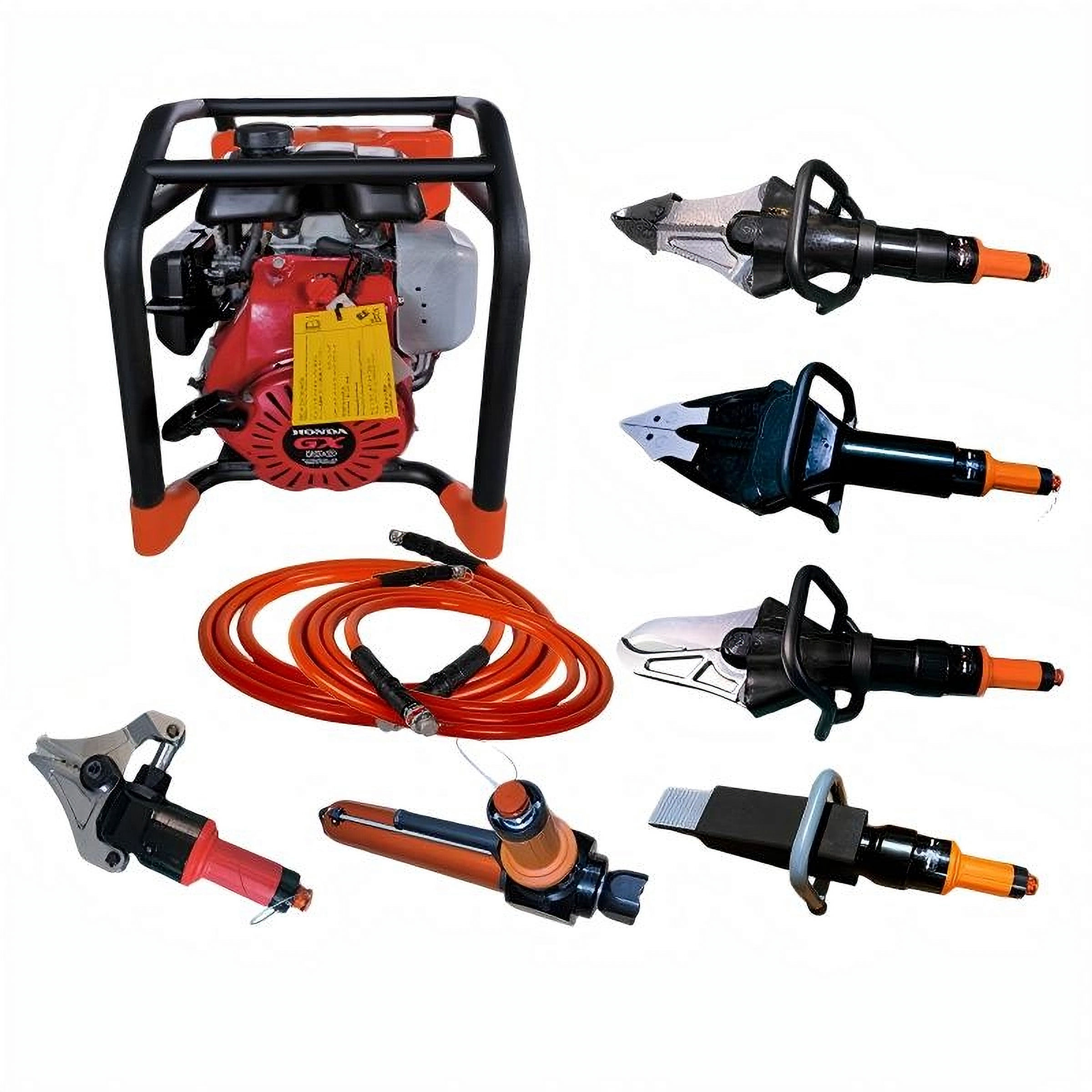 Cost-effective Hydraulic Double Output Turbo Motor Pump Spreader Cutter Ram Hydr