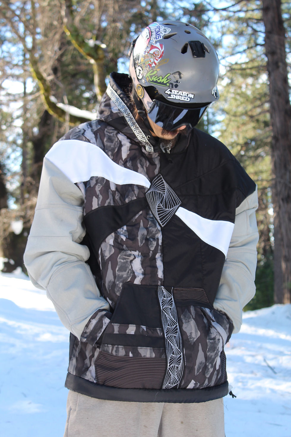 Thumbnail: Uplifted Snow Hoodie | One of a Kind