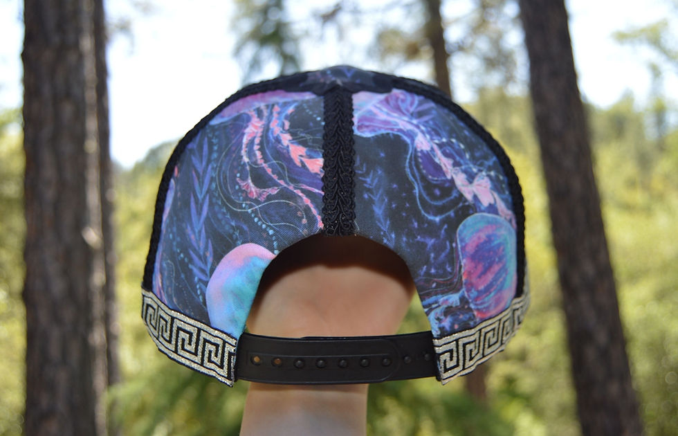 Thumbnail: Astral Jellyfishin' | GreenHeartsOrgonite EMF Protection | One of a Kind