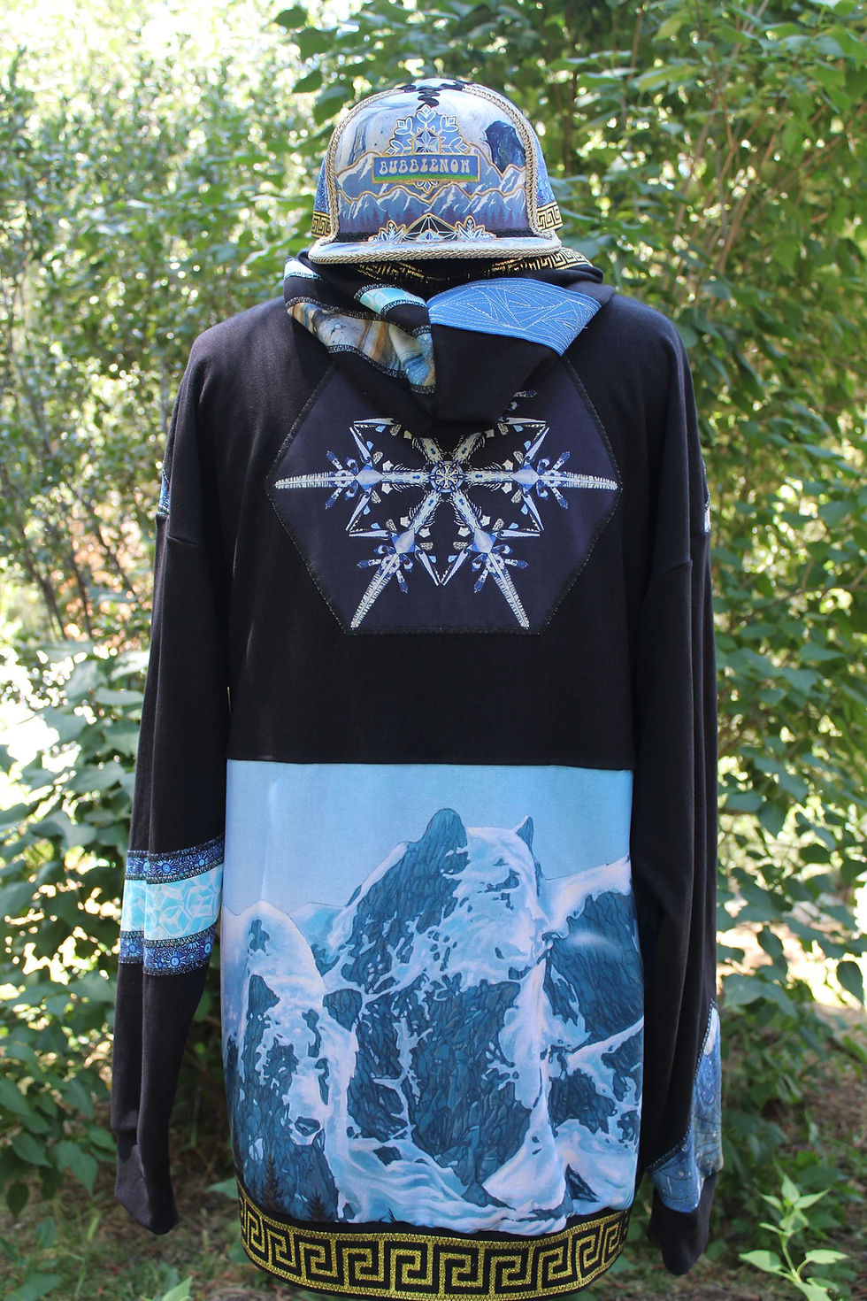 Thumbnail: Fresh n Icey | One of a Kind Bubblebag Hoodie