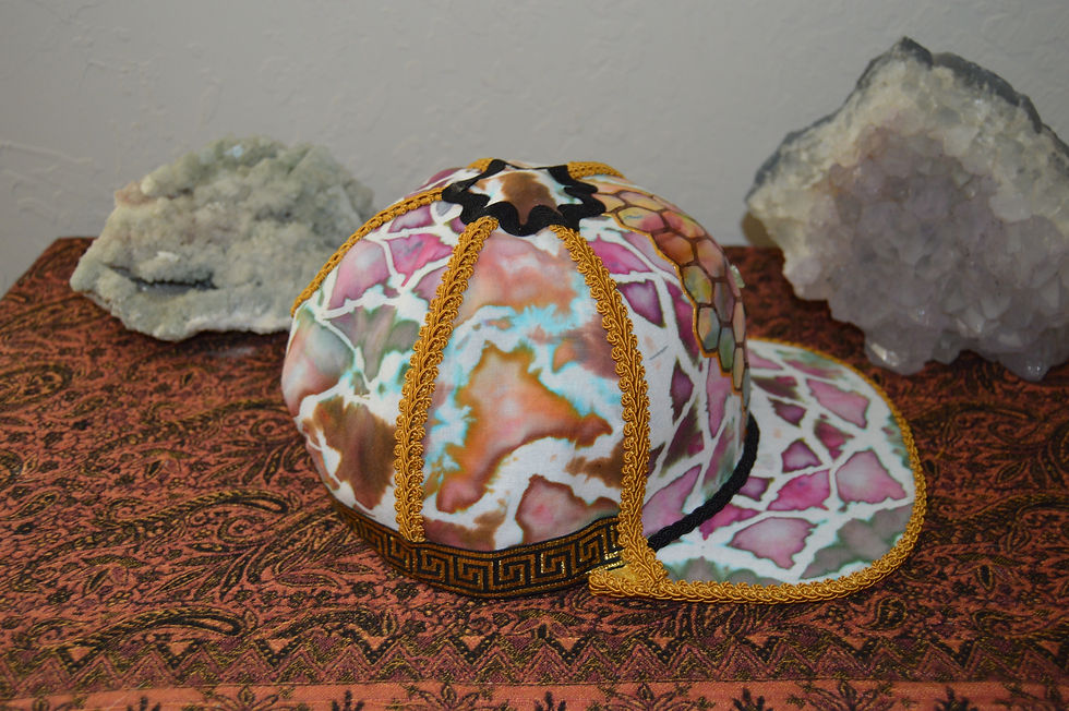 Thumbnail: Tourmaline Petals~DiamondWolffDyes Collab.~OOAK