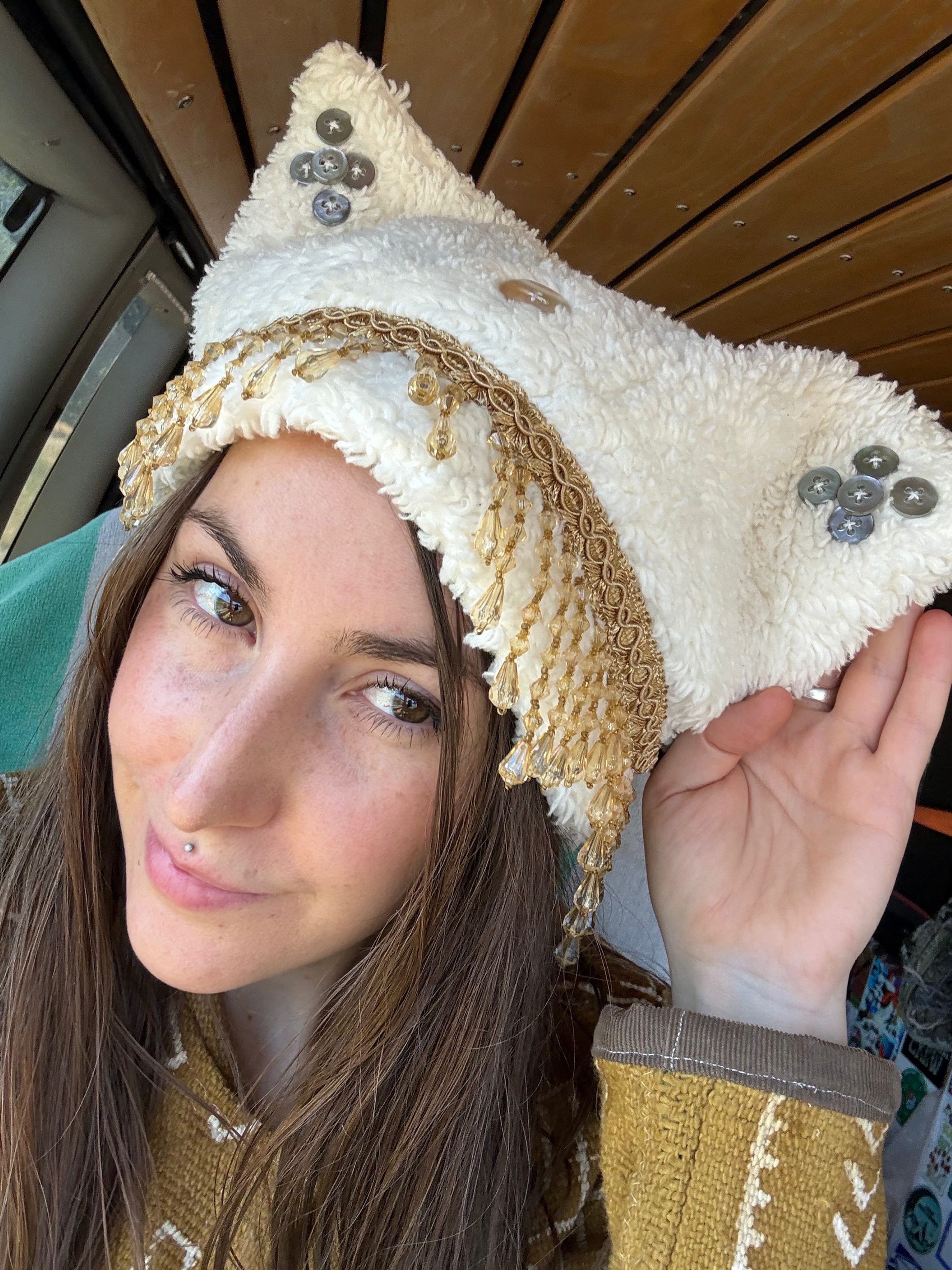 Kitty Fae Beanie | ORGANIC OOAK