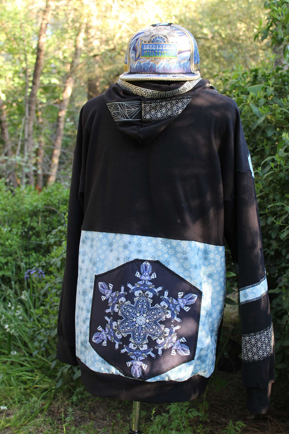 Thumbnail: Fro$ty | One of a Kind Bubblebag Hoodie