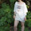 Thumbnail: Mariposa Kimono Top | Aloe Vera Silk | White | MTO