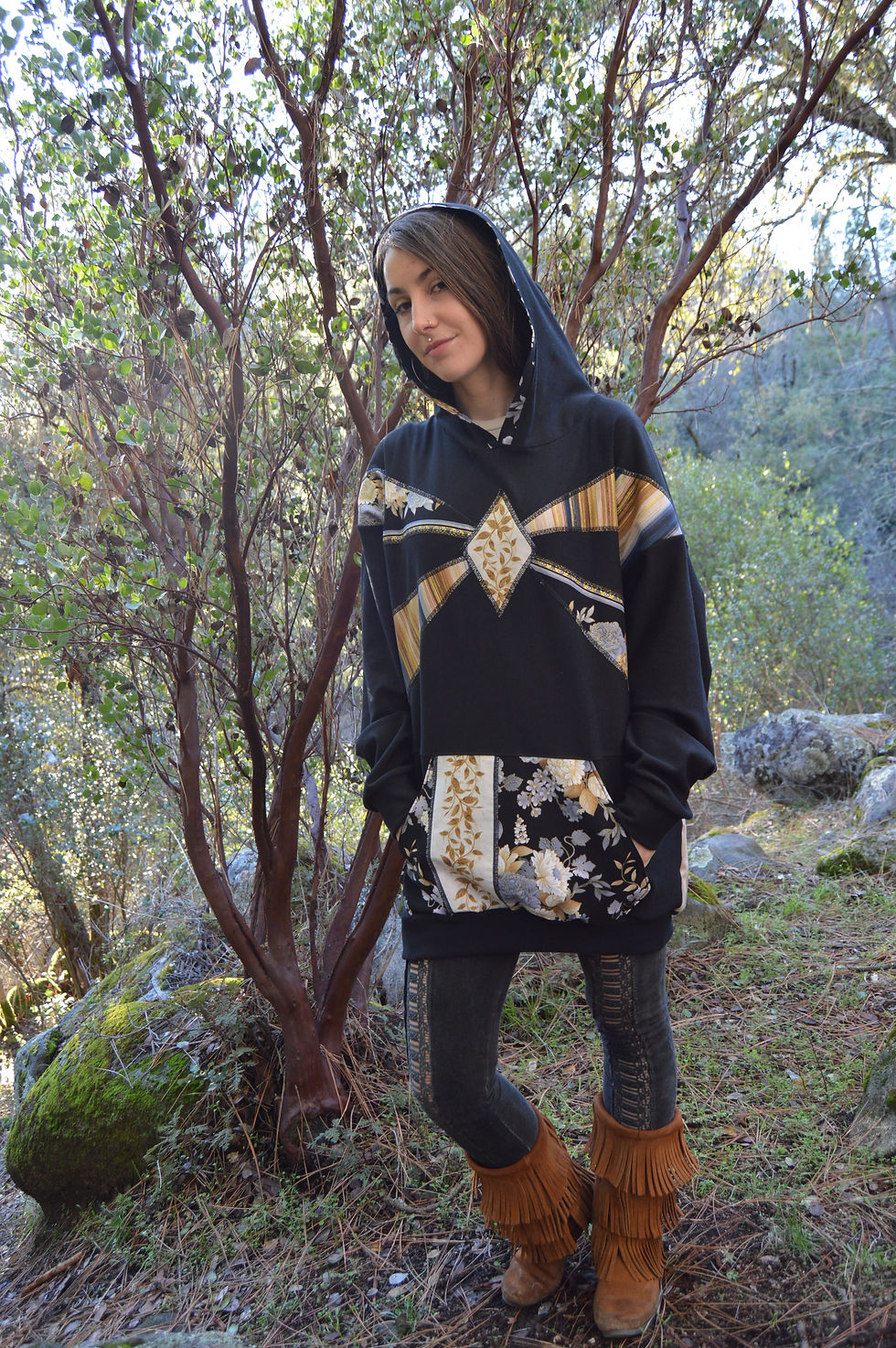 Elegance | One of a Kind Hoodie Medium