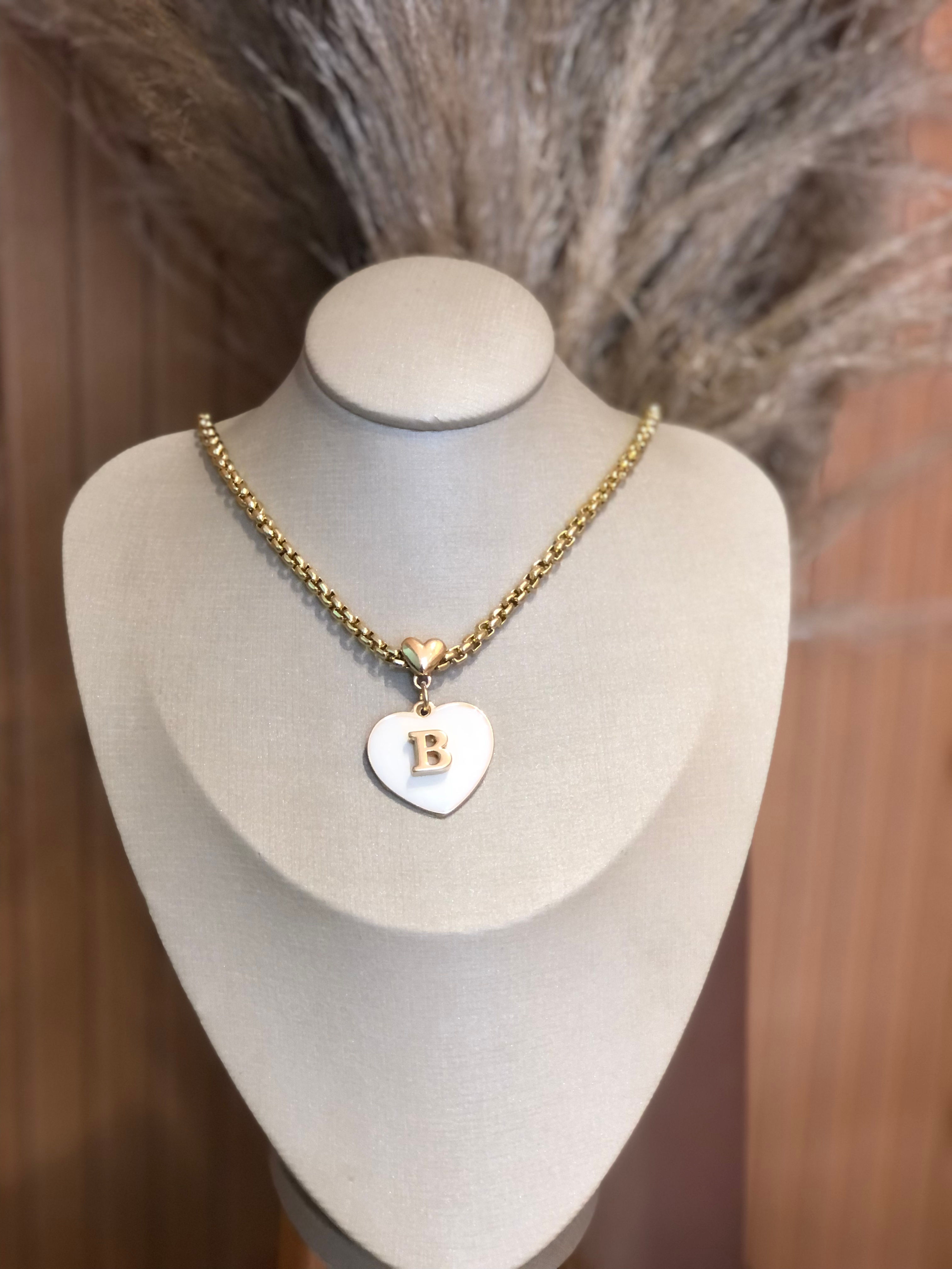 Colar Medalha Coração