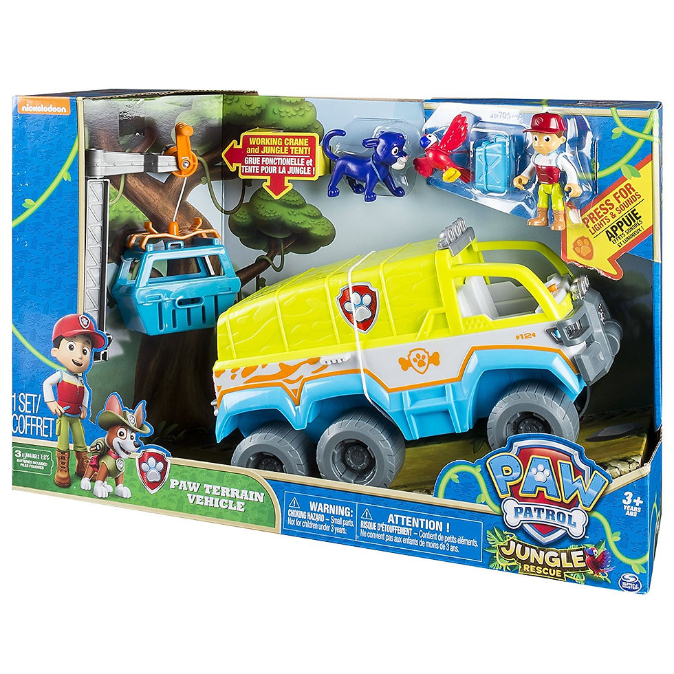 Thumbnail: Paw Patrol - PAW TERRAIN VEHICLE Jungle Rescue