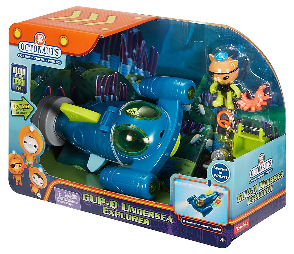 Thumbnail: Octonauts Gup Q Undersea Explorer with Kwazii