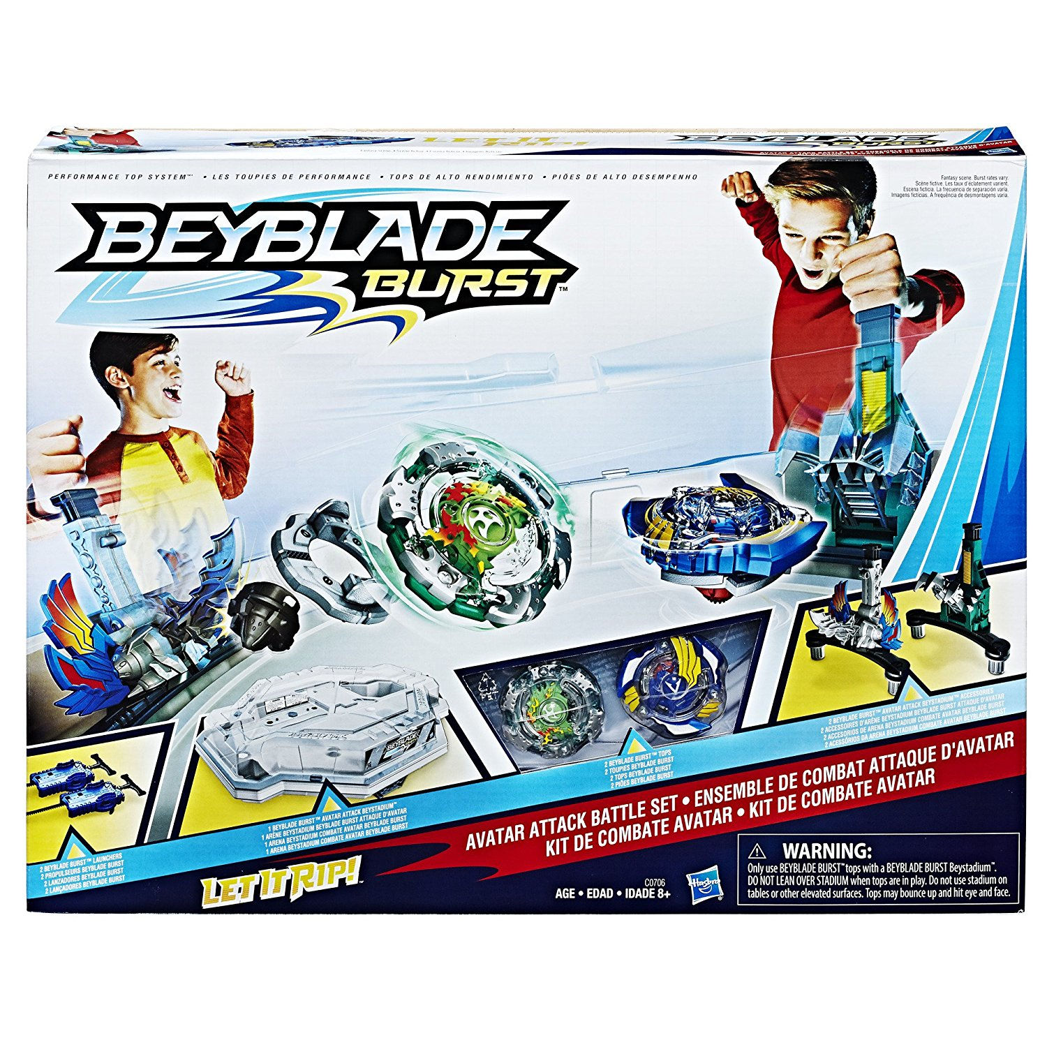 BeyBlade Burst AVATAR ATTACK BATTLE SET - HASBRO