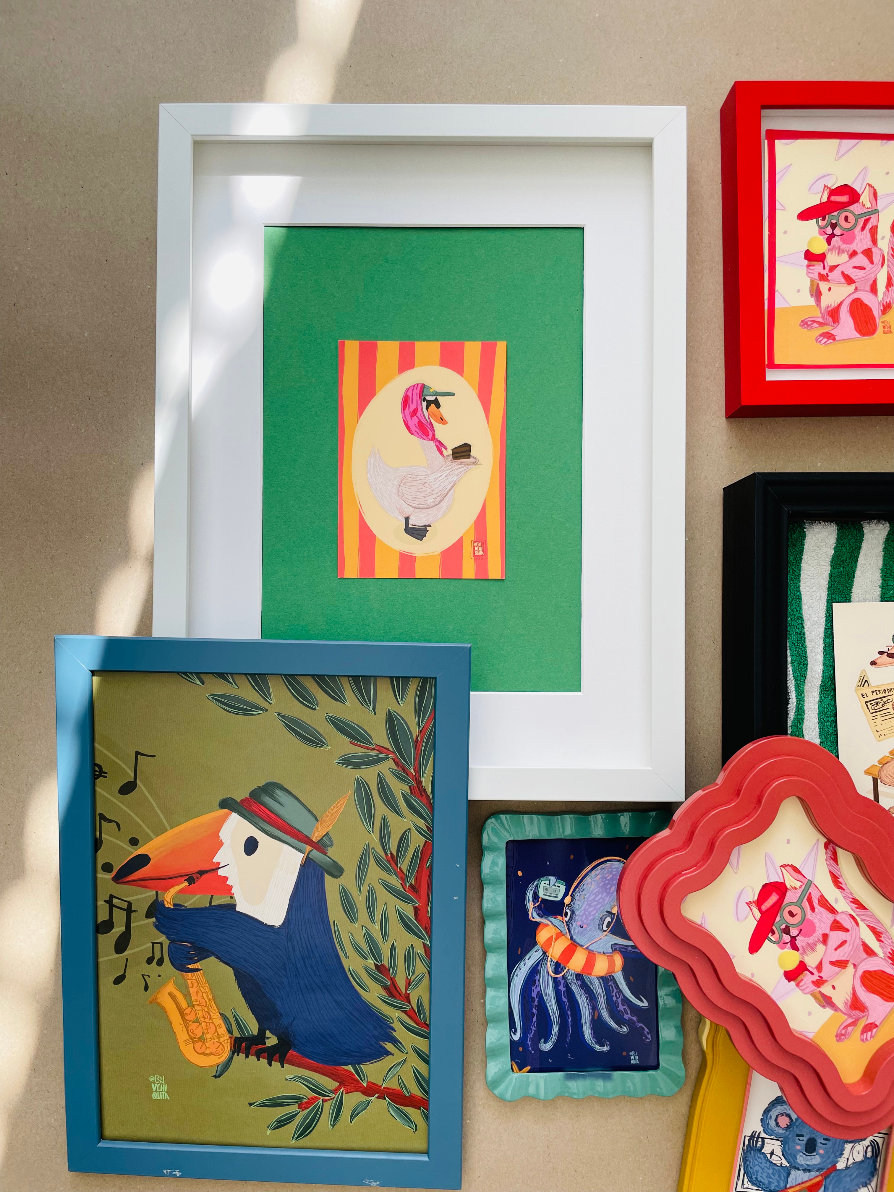 Set Completo · Colección Animalitos + Póster Tucán