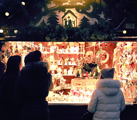 Vendeur au Marché de Noël
