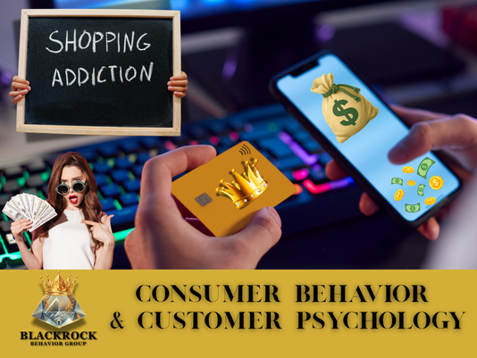 Women holding money and spending because she has a shopping addiction