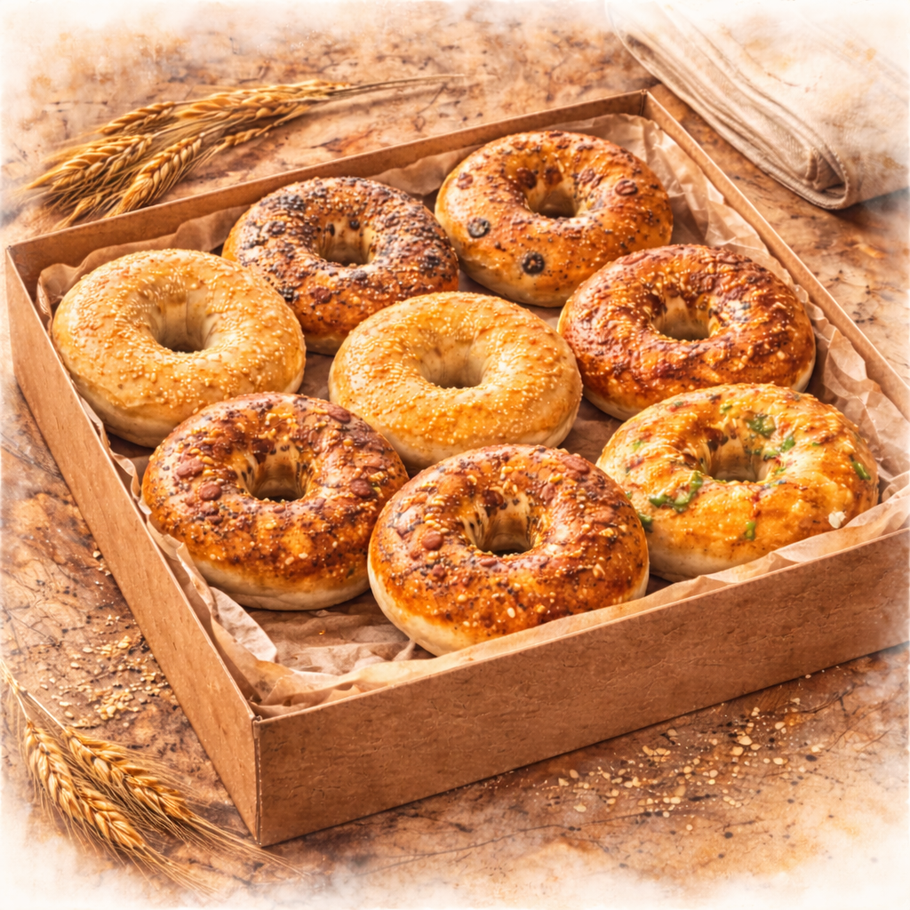 8 Pack Bagels