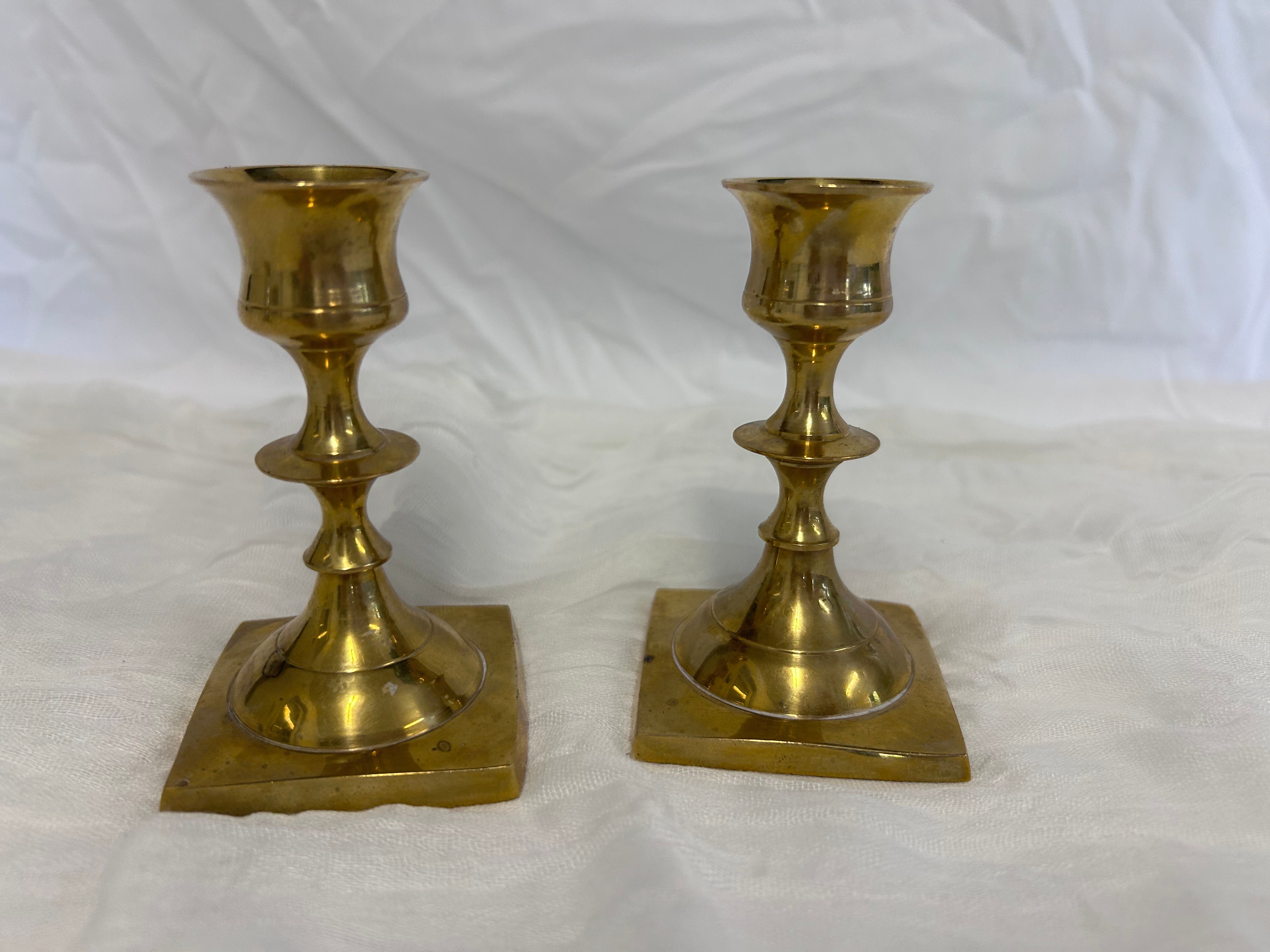 Short candle sticks (set of 2)