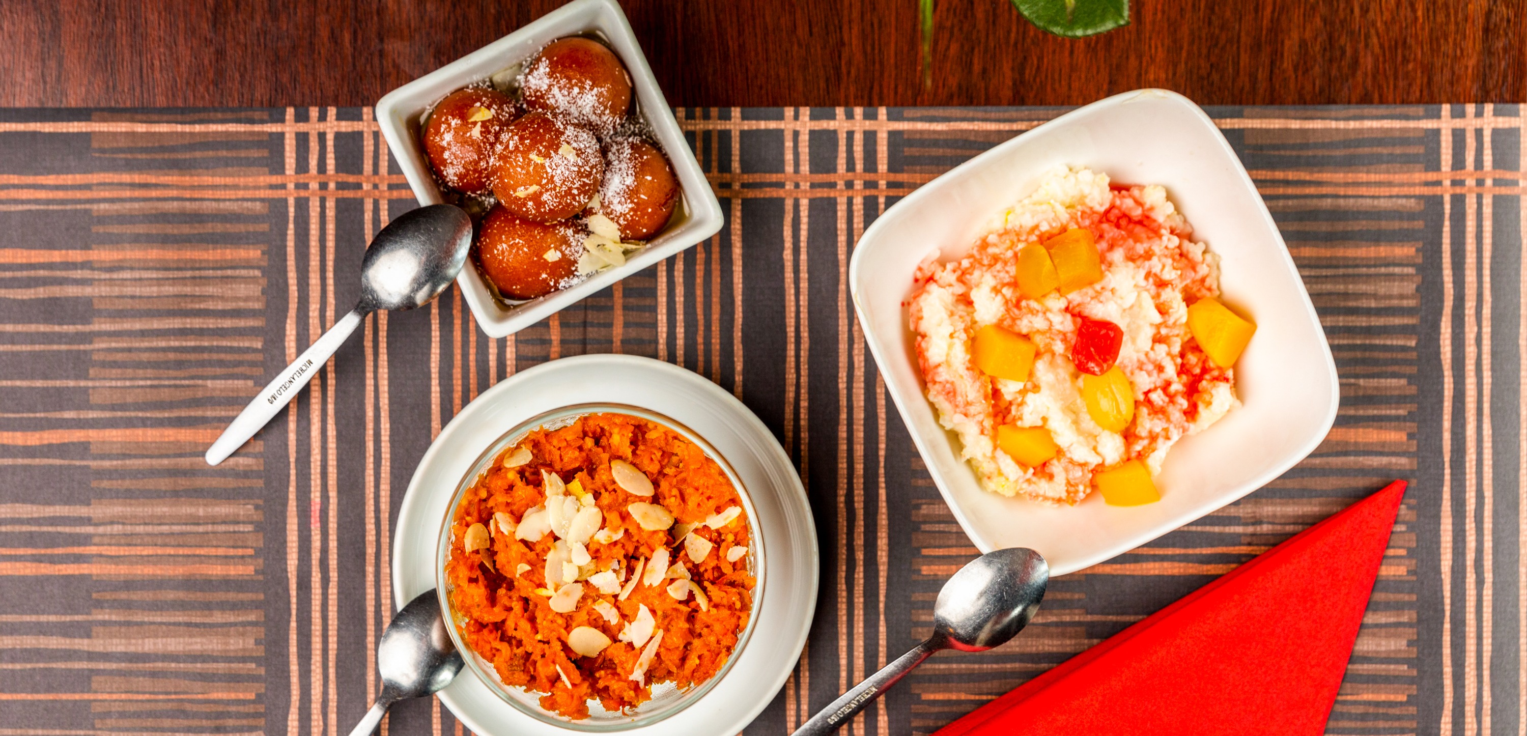 Arranged Food and Objects