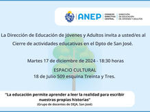 DEJA: cierre del año