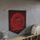 Thumbnail: Pennant, Year of the Dragon, Red and Black Design, Red Lettering, Wall Decor