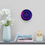 Thumbnail: Round Acrylic Wall Clock, Pink Buddha, Multi Color Wall Decor