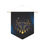 Thumbnail: Pennant, Zodiac Sign Taurus, Moon Phase, Black, Blue and Gold Design