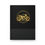 Thumbnail: Gold Motorcycle Hardcover Journal, Black with Black Texture Accent