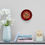 Thumbnail: Acrylic Wall Clock, Red and Gold Dragon, Wall Decor